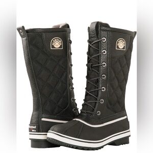 Fleece Lined Mid Calf Snow Boots - Women size 8 - New WithoutTags